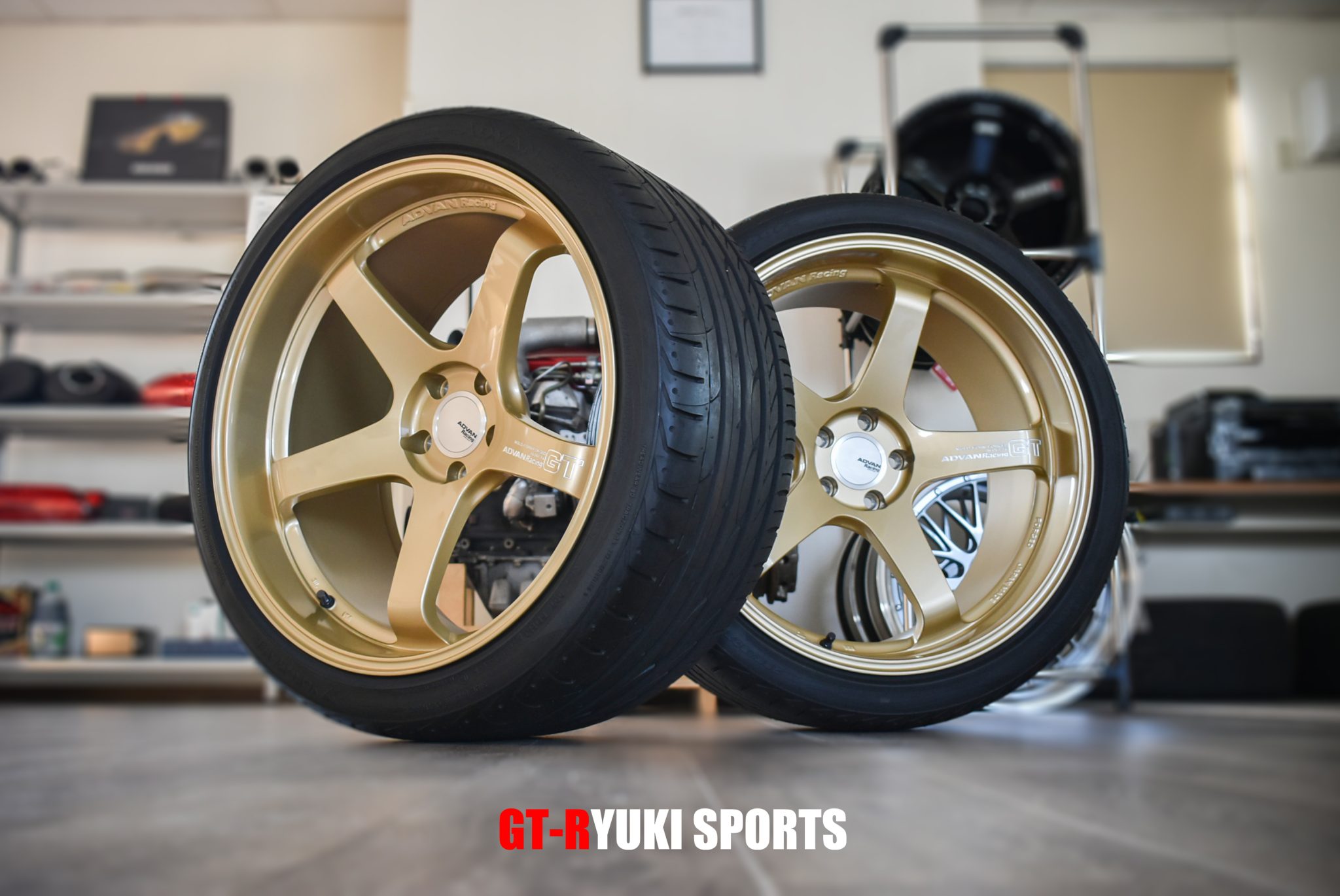 R35 Advan GT Premium 21インチホイール - GT-RYUKI SPORTS