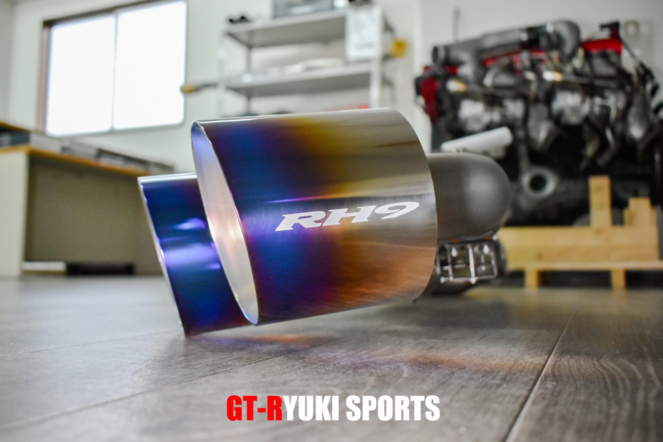 R35 RH9 Φ90フルチタンマフラーV3 - GT-RYUKI SPORTS